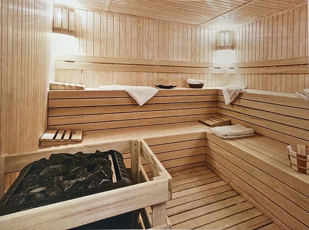 Espace sauna